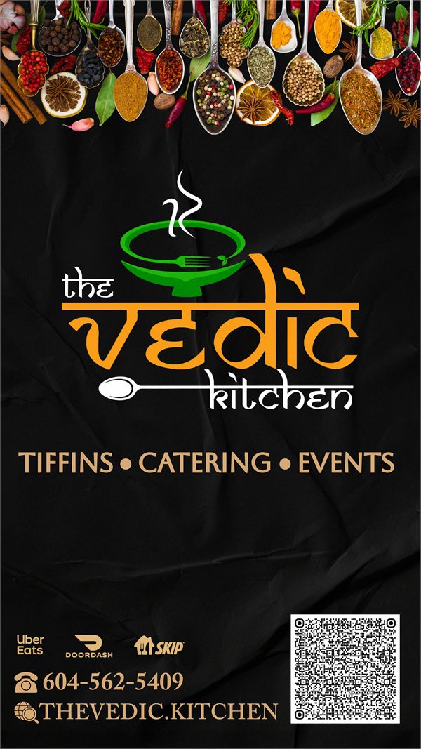 Homestyle vegetarian Indian cooking at The Vedic Kitchen